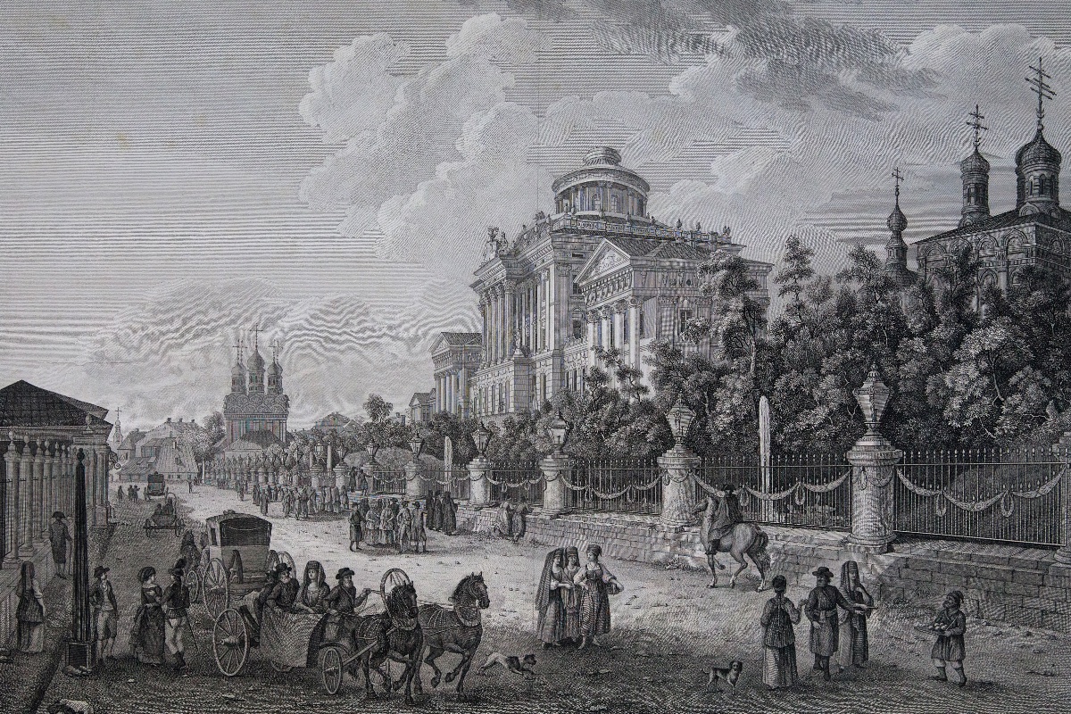 москва при петре